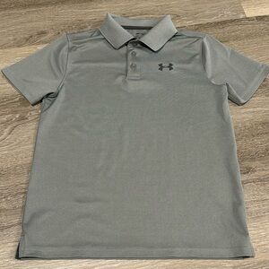 Like 🆕 Under Armour Youth Polo in Grey